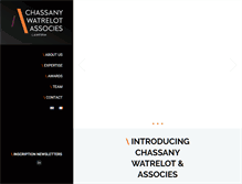 Tablet Screenshot of cwassocies.com